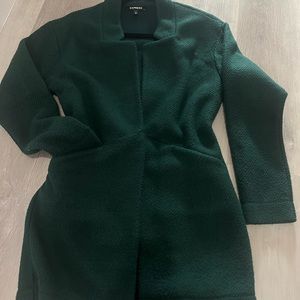 (SALE 3 for $15) Express XS Green Coat
